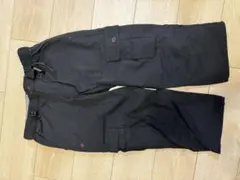 ブラック カジュアル　九分丈パンツのサムネイル