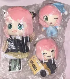 ☆3点セット☆SPY×FAMILY アーニャ　パペット　キーホルダー　ぬいぐるみ