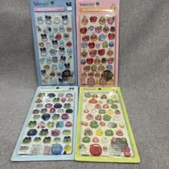 Tamagotchi 3Dステッカー 4シートセット