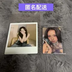BLACKPINK JISOO AMORTAGE PURPLEver ポラロイド
