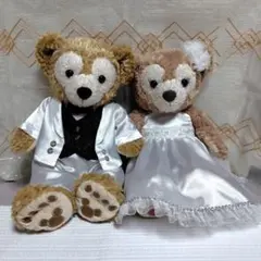 ダッフィー&シェリーメイ☆ウェディングペアコスチューム