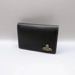Vivienne Westwood 定番黒 名刺入 本牛革 黒C カード入れ