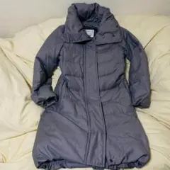 プラステ PLST ダウン コート Mサイズ グレー ベルト付き