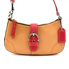 ⭐希少カラー⭐COACH SOHO ショルダーバッグ バーガンディ - メルカリ