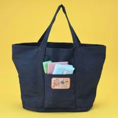新品▼ プラチナムザッカデニム風トートバッグ プーさん ディズニー