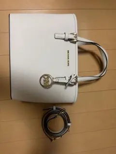 MICHAELKORS 2WAY ハンドバッグ ホワイトのサムネイル