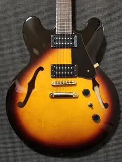 Epiphone dot studio ケース付き Epiphone Dot StudioゴールドParts/専用ケース＆オマケ付 - メルカリ