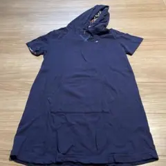 アーノルドパーマー　半袖パーカーカットソー　美品 ネイビー チェック