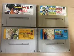 スーパーファミコン　ドラゴンボールZ ソフト 4本セット