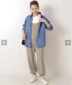 ꙳*゜様 Spick&Span ジョガーサロペット　定価¥16,500のサムネイル