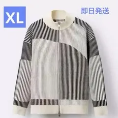 ストライプ　ニットカーディガン　H&M zara SnowMan 目黒蓮　めめ