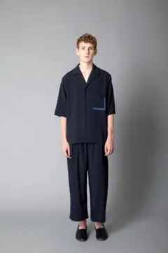 ETHOSENS 16SS 半袖オープンカラーシャツのサムネイル