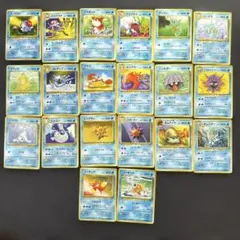 水ポケモンカードセット20枚　17