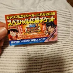 ジャンプビクトリーカーニバル2026 応募チケット