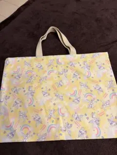 ユニコーン柄レッスンバッグバッグ