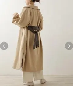 新品　frames RAY CASSIN パイピングトレンンチコート