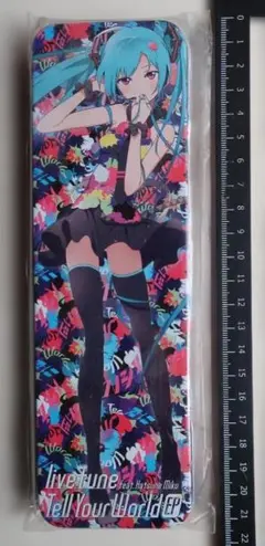 初音ミク Tell Your World 缶ペンケース