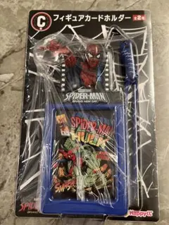 Happyくじ スパイダーマン C賞 フィギュアカードホルダー 2種セット