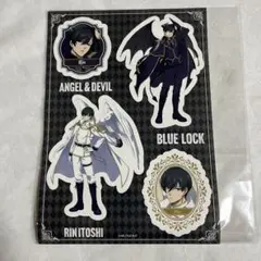 糸師凛　ファボテリア 天使と悪魔　vol.2 缶バッジ　悪魔セット 2025年4月発送【ブルーロック】等身缶バッジ ＜天使と悪魔 Vol.2