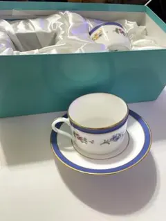 【週末お値下げ】ティファニーフローラルカップ＆ソーサーペアセット
