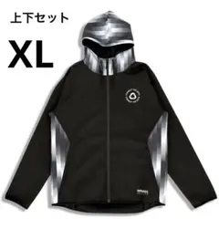 BONERA 昇華スウェット上下セット XLサイズ ブラック