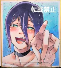 ☆チェンソーマン レゼ 手描きイラスト ファンアート☆