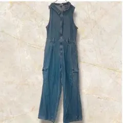 Universal Thread【12】 デニム オールインワン ジャンプスーツ