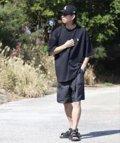 新品 KANGOL ショートパンツ ハーフパンツ レオパード L