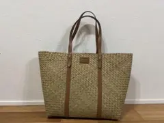 JIMMY CHOO ストロー トートバッグのサムネイル