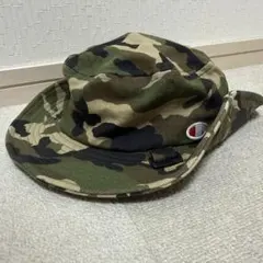 【美品SALE︎‼︎】キッズ　バケットハット　帽子　Champion 54cm