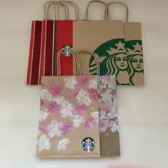 スターバックス ショップ袋 6枚セット