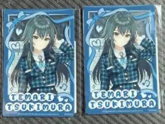 学園アイドルマスター　月村手毬　オリジナルクリアカード　セブンイレブン