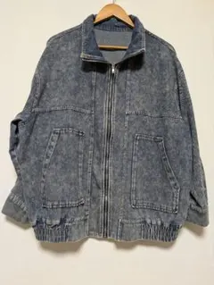 【試着のみ】オーバーサイズ デニム ジャケット Lサイズ