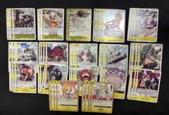 黄色　パーツ　まとめ売り　コモン　アンコモン　レア