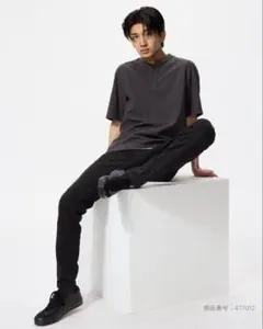 UNIQLO ユニクロ　ウルトラストレッチ ジーンズ　31 ブラック　黒