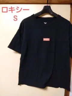 ロキシー　ブラック半袖TシャツS