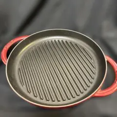 Staub オーバル グリルパン レッド26センチ - メルカリ