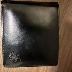 BEVERLY HILLS POLO CLUB 二つ折り財布 黒