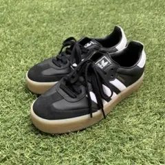 最終価格adidas Samba スニーカー 黒/白　２３.５センチ