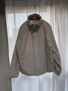 UNIQLO ウインドプルーフスタンドブルゾン S オフホワイト