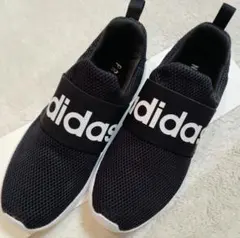 ※記名有り　アディダス Lite Racer H04343 ブラック　スリッポン