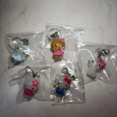 ハローキティ　キティ　めじるしアクセサリー セミコンプ　5点セット
