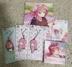 五等分の花嫁　二乃　一番くじ　イラストボード　キャンバスボード　等　4点セット