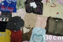 女の子　お洋服　まとめ売り　130ｃｍ①　詰め放題可