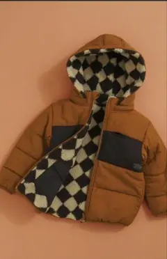 Breeze 2way中綿ボアリバーシブルブルゾン