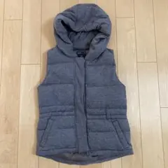 GAP    ダウン　ベスト  ブラウン　XXS