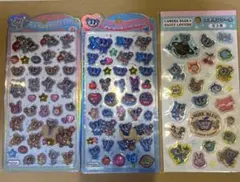 エンジェルブルー　うるちゅるポップシール　ボンボンドロップシール　3枚セット