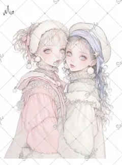 ℳ.オリジナル人物ステッカー1-567