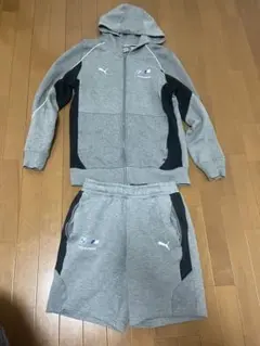 PUMA BMW プーマ　セットアップ　パーカー　ハーフパンツ