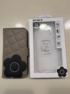 MARY QUANT iPhone 16 手帳型ケース